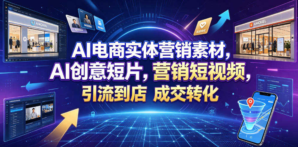 AI电商实体营销素材实战教程 - 2026最新指南 | 一人创业网