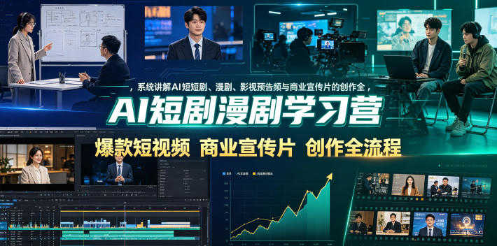 AI短剧漫剧实战创作全流程系统课 - 2026最新指南 | 一人创业网