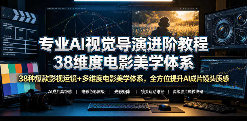 专业AI视觉导演进阶教程 - 2026最新指南 | 一人创业网