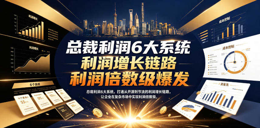 总裁利润6大系统实战教程 - 2026最新指南 | 一人创业网