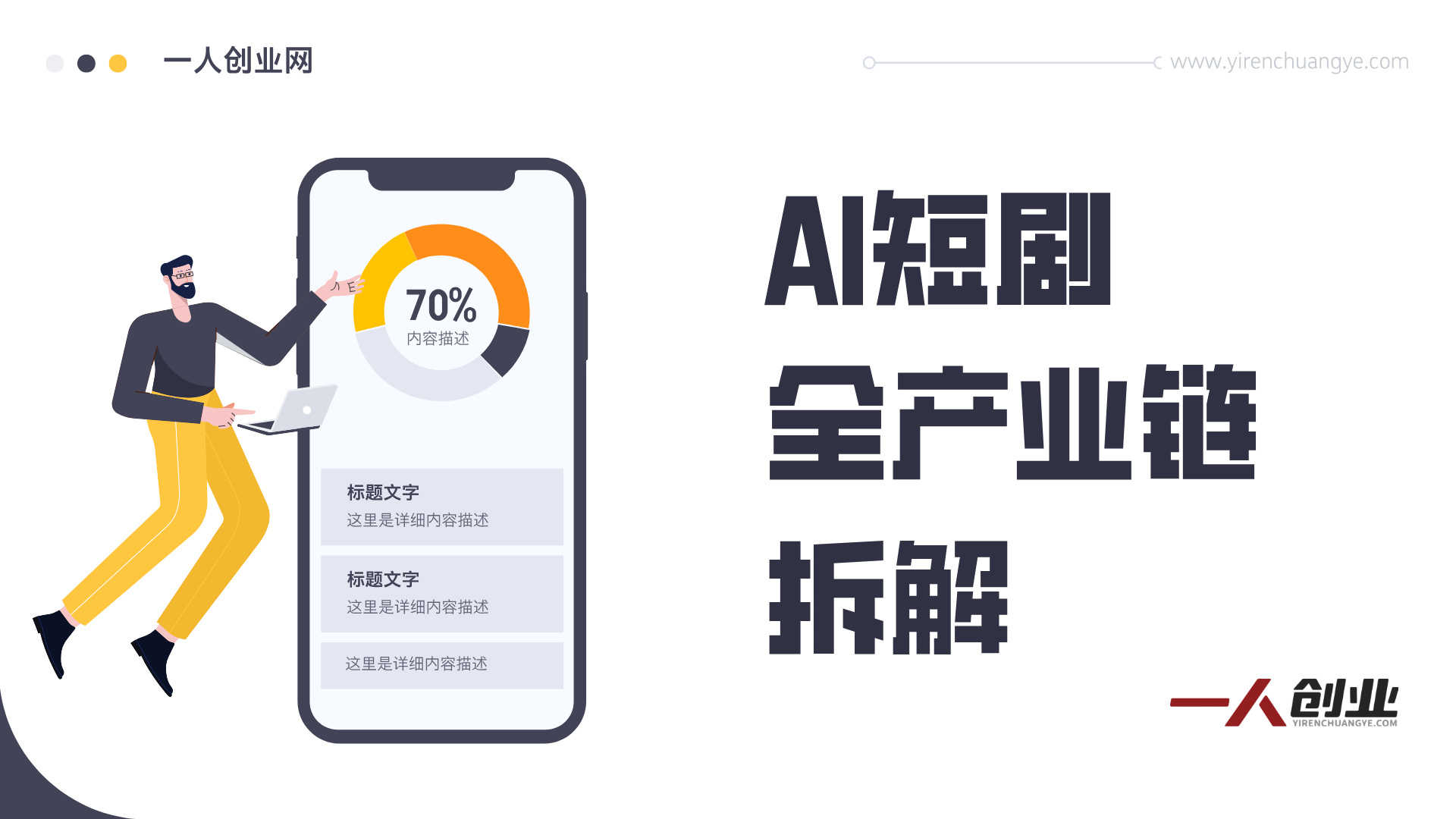 AI短剧全产业链拆解 - 2026年最新商业模式指南 | 一人创业网
