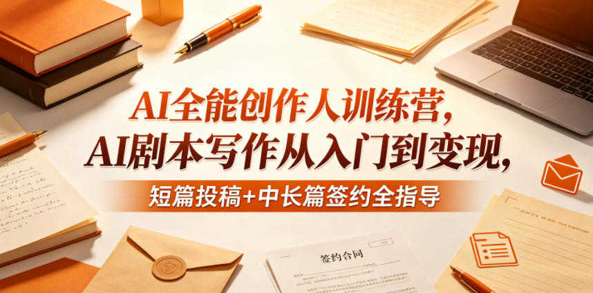 AI全能创作人训练营实战教程 - 2026年最新指南 | 一人创业网