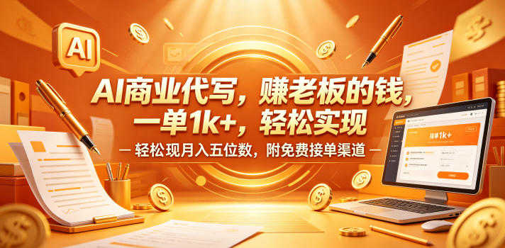 AI商业代写实战教程 - 2026年最新指南 | 一人创业网