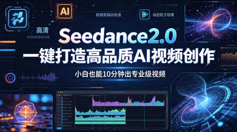 Seedance2.0一键打造高品质AI视频创作，小白也能10分钟出专业级视频 | 一人创业网