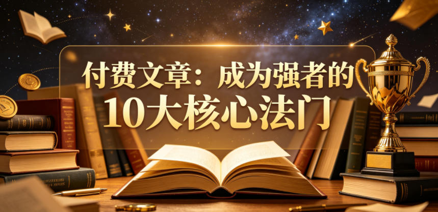 成为强者的10大核心法门 - 2026最新指南 | 一人创业网