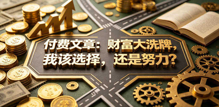 财富大洗牌：选择与努力的底层逻辑 - 2026最新指南 | 一人创业网