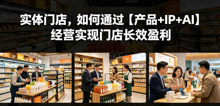 实体门店产品+IP+AI经营实战教程 - 2026最新指南 | 一人创业网