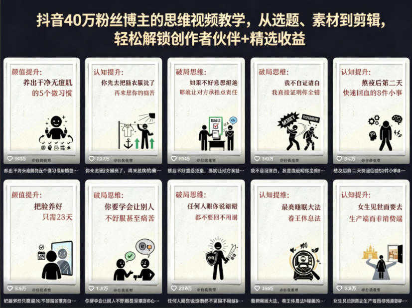 抖音40W粉丝博主思维视频教学 - 2026年最新指南 | 一人创业网