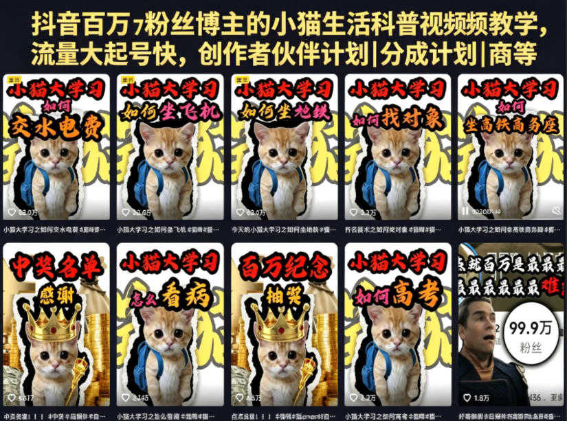 抖音小猫生活科普视频教学 - 2026最新指南 | 一人创业网