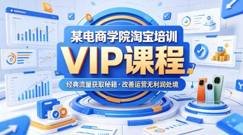 淘宝天猫运营实战课程 - 2026最新流量获取与利润提升指南 | 一人创业网