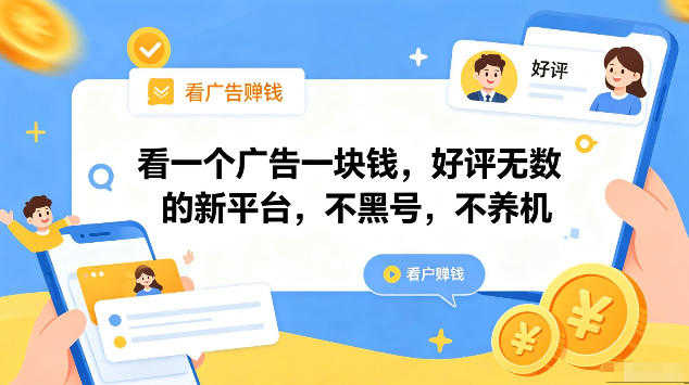 看广告撸包项目教程：一个广告一块钱，日撸几十元可矩阵 | 一人创业网