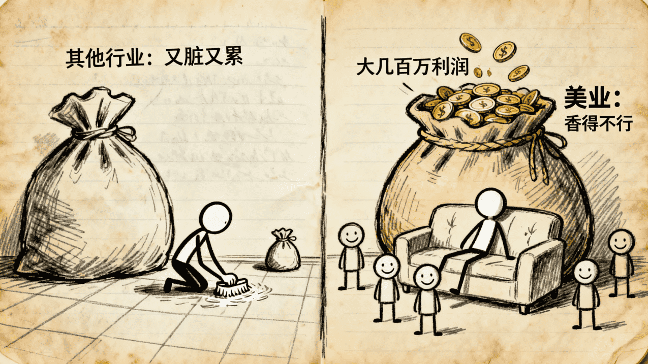 美业代播代运营，一年大几百万利润如何做到的？ | 一人创业网 | Y124