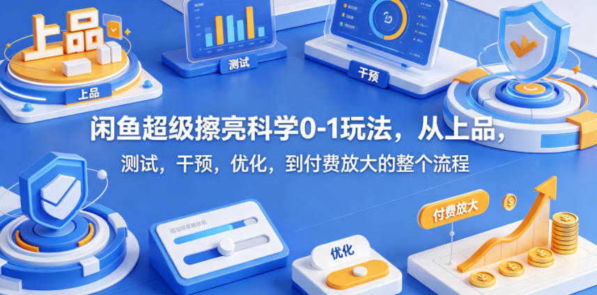 闲鱼超级擦亮0-1玩法教程 - 2026年最新指南 | 一人创业网