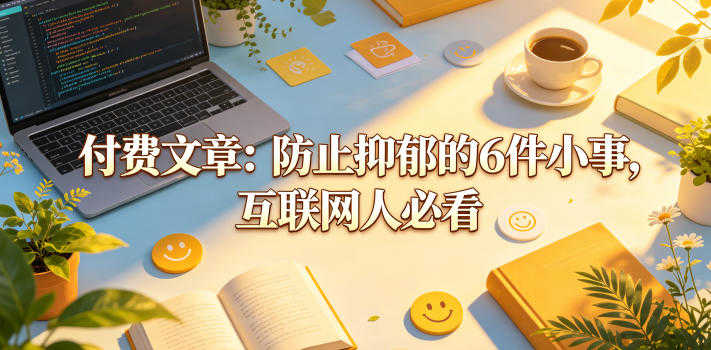 防止抑郁的6件小事 - 2026年最新指南 | 一人创业网