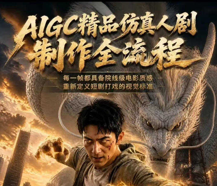 AIGC精品仿真人剧豢龙人全流程制作解析 - 2026年国风AI短剧入门 | 一人创业网