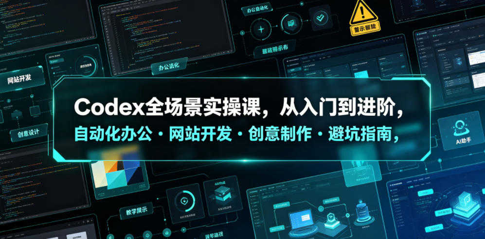 Codex全场景实操课 - 2026最新指南 | 一人创业网