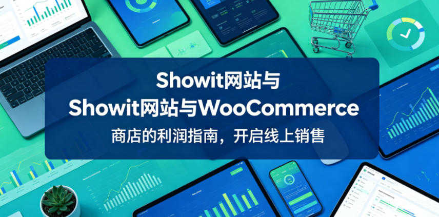 Showit网站与WooCommerce商店的利润指南 - 开启线上销售 | 一人创业网