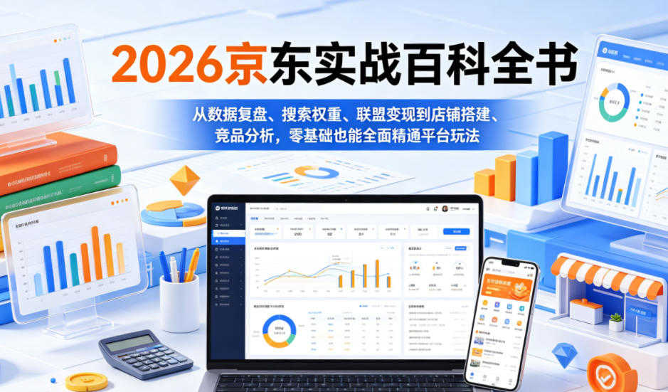 京东实战百科全书教程 - 2026最新指南 | 一人创业网