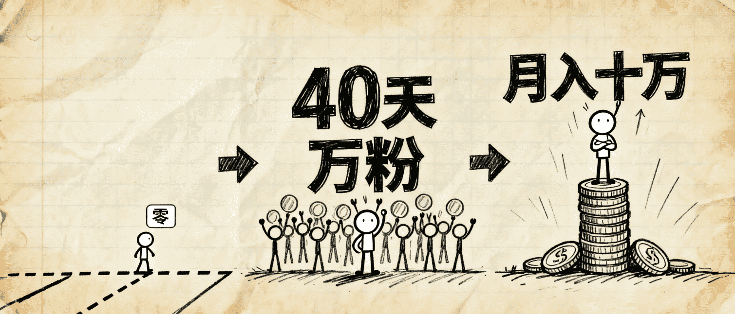 做IP，先搞流量，再想变现 | 一人创业网
