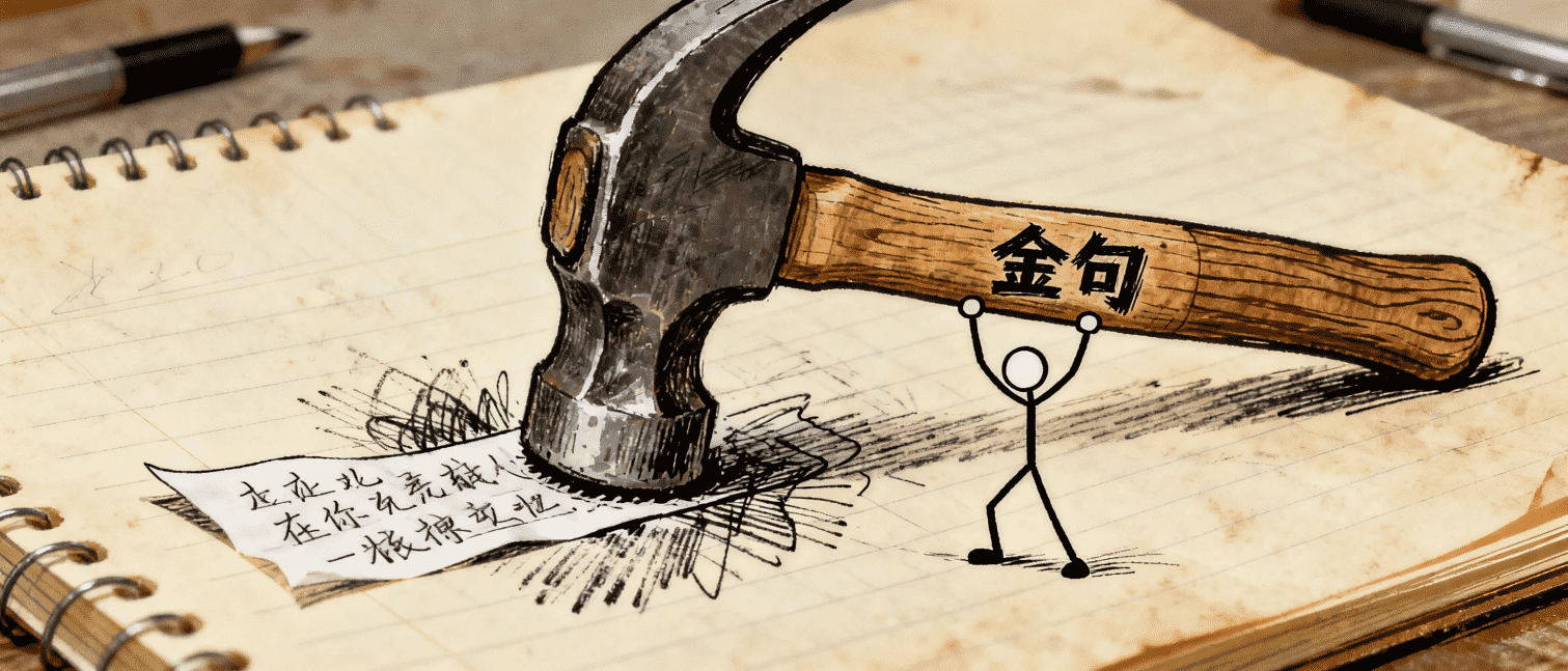 素人做自媒体的“极简文案结构”：故事+方法+金句 | 一人创业网