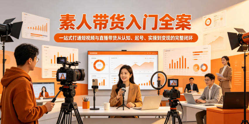 素人带货入门全案 - 2026年最新指南 | 一人创业网