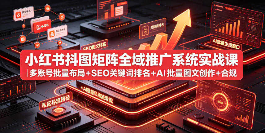 小红书矩阵推广教程 - 2026最新指南 | 一人创业网