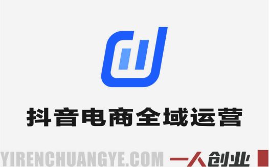 抖音电商全域运营进阶实战教程 – 2026年经营策略与落地指南 | 一人创业网