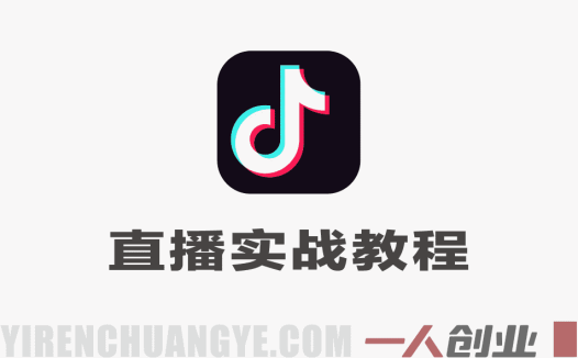 抖音直播间从0到1实战教程：流量获取、转化留人、团队协作全链路指南 | 一人创业网