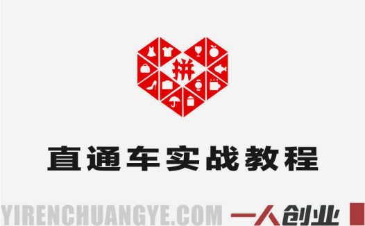 拼多多直通车原创技术课 – 2026最新手把手提升店铺销量指南 | 一人创业网