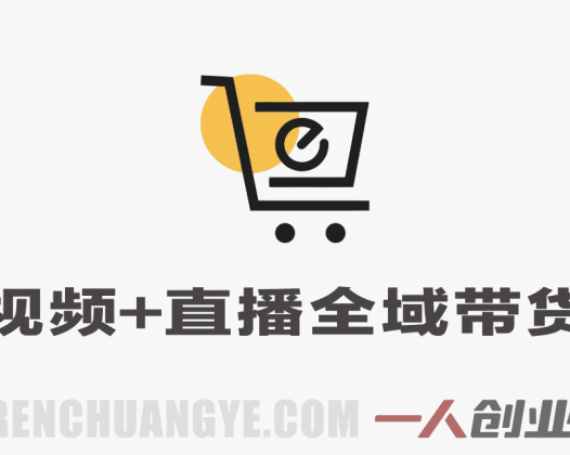 短视频+直播全领域带货实战课：零基础速成全链路教学 | 一人创业网