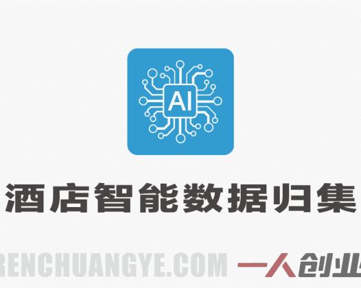 酒店智能数据归集项目，小众蓝海零成本矩阵 | 一人创业网